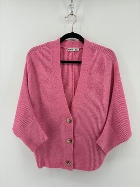 Pink Devoted Button-Up Women's Cardigan